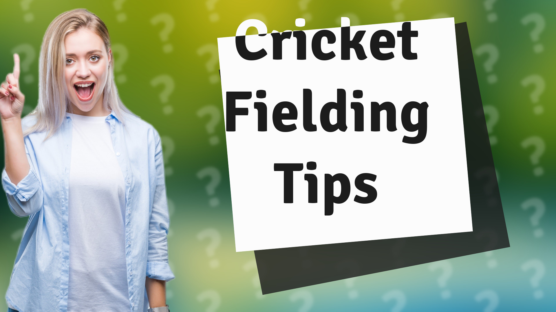 Cricket Fielding Tips