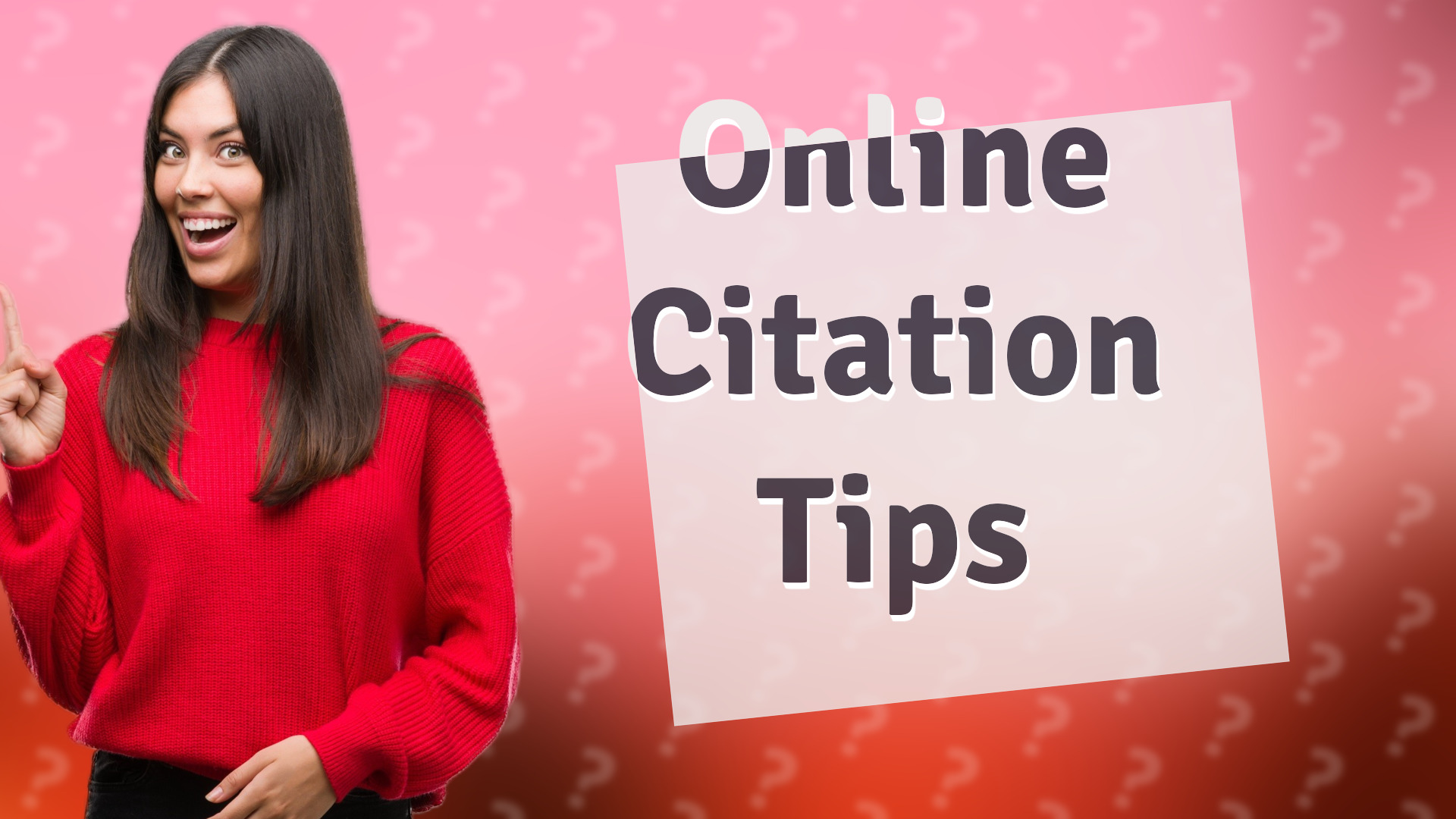Online Citation Tips