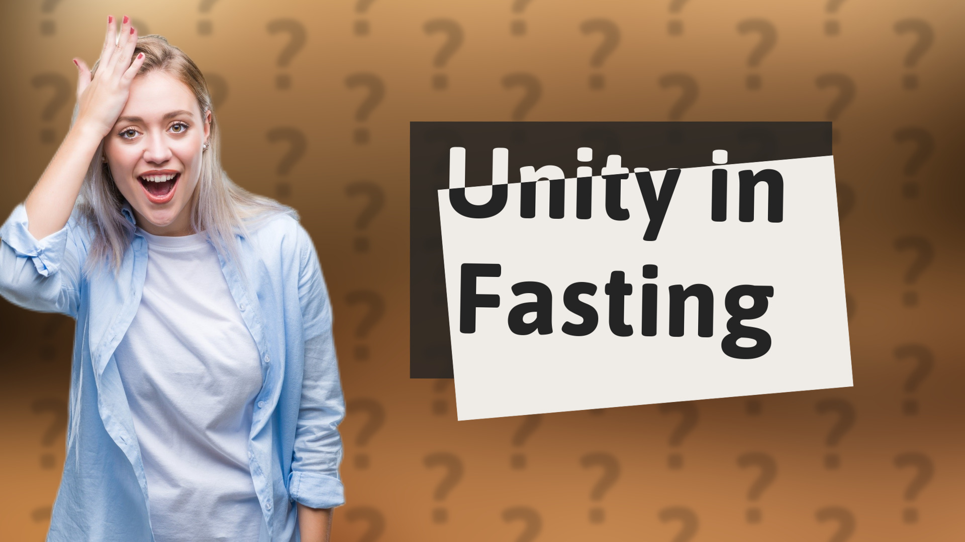 Unity in Fasting