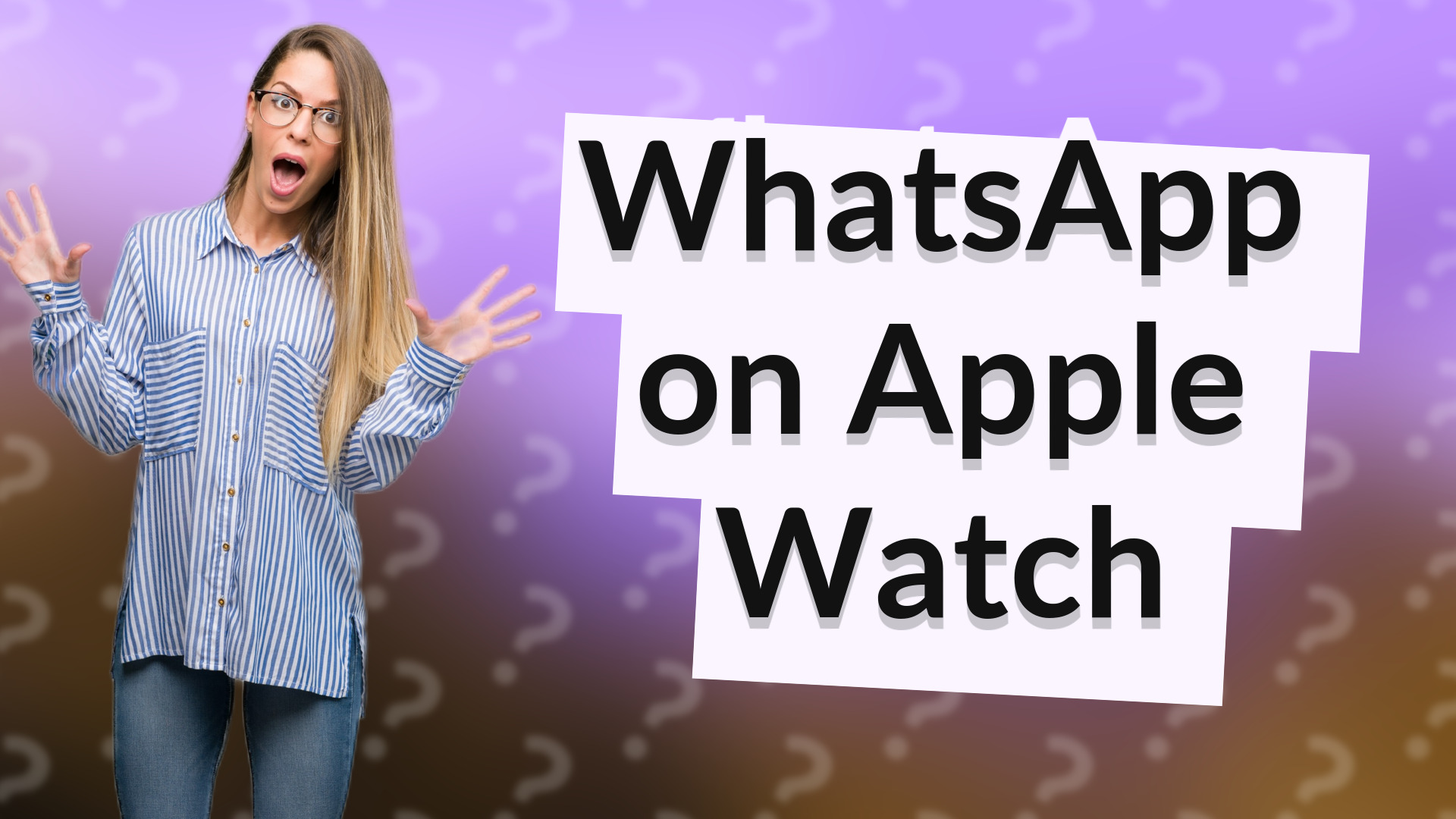WhatsApp on Apple Watch