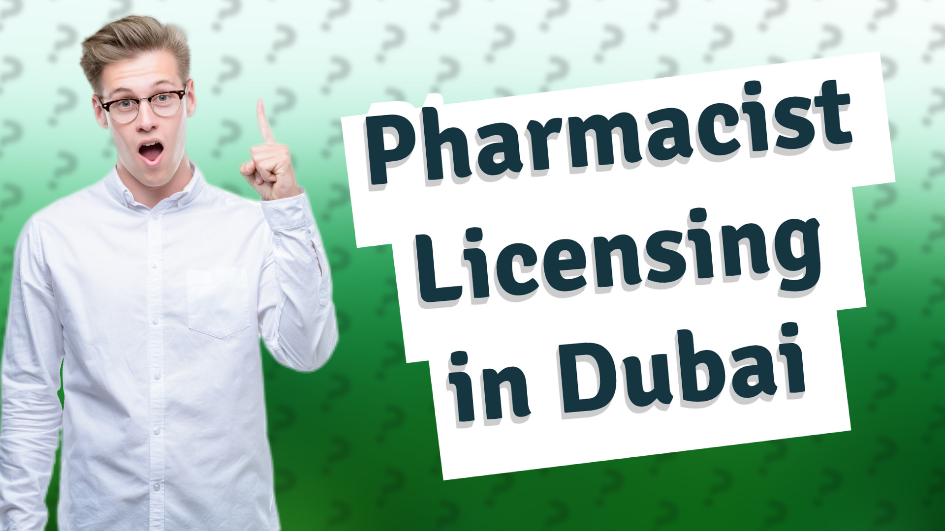 Pharmacist Licensing in Dubai