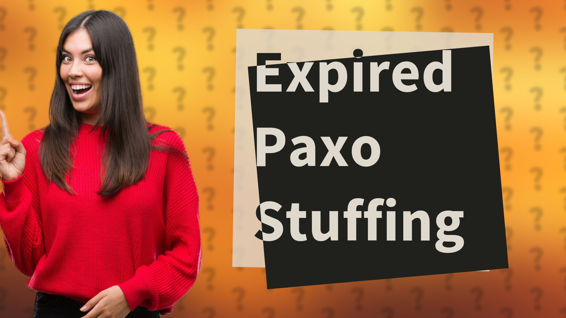 Expired Paxo Stuffing