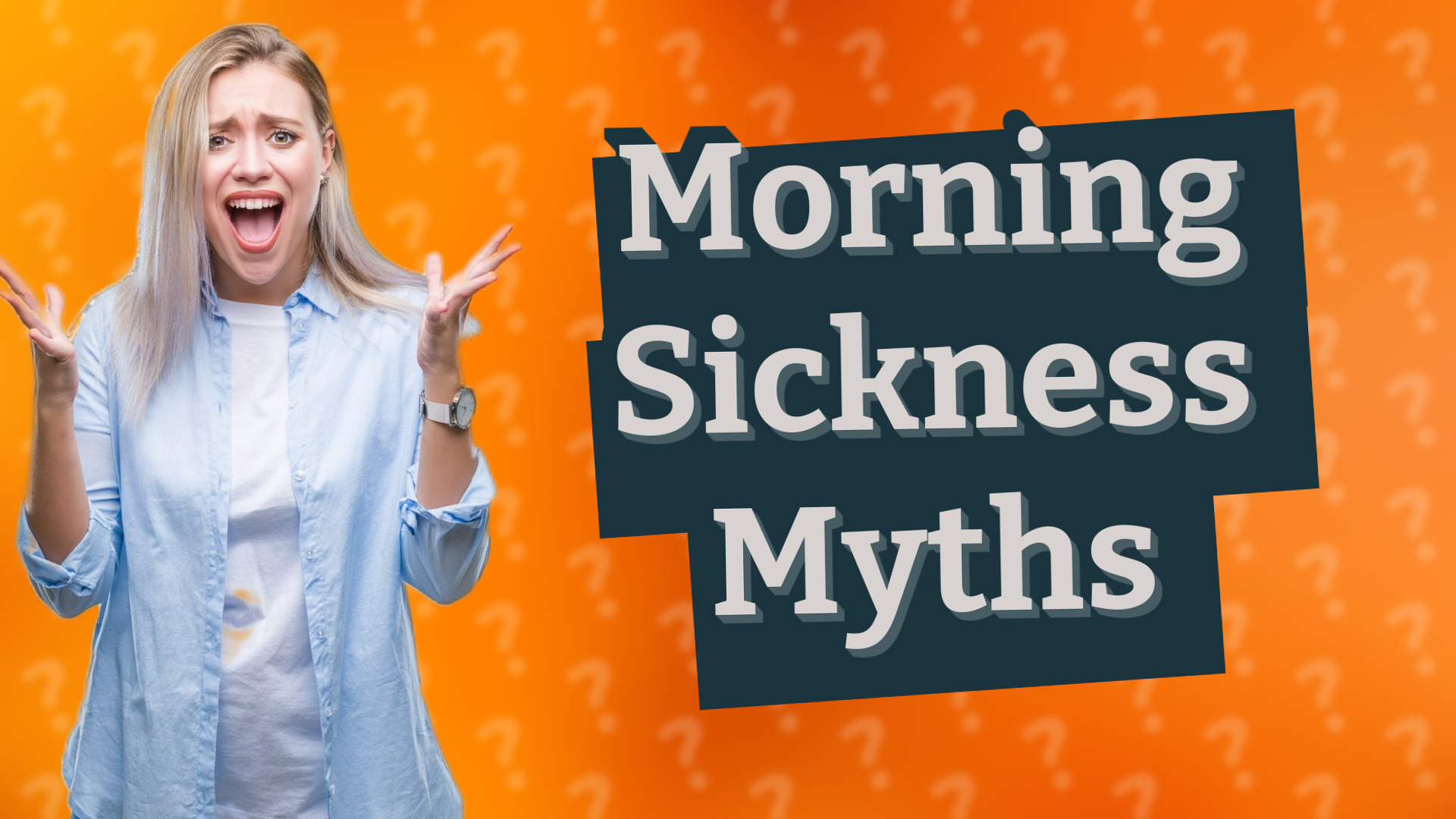 Morning Sickness Myths