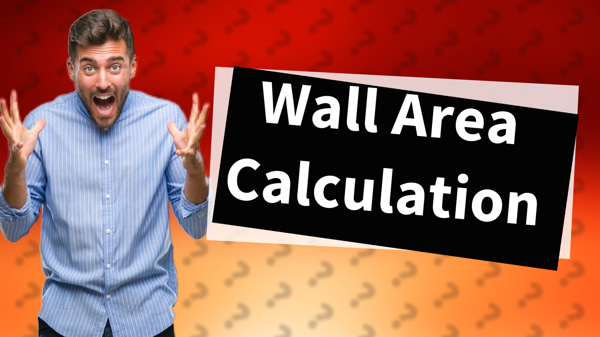 Wall Area Calculation