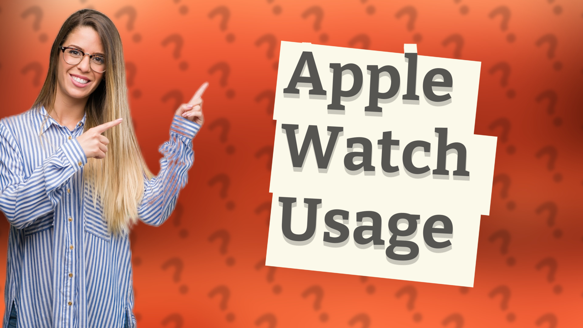 Apple Watch Usage