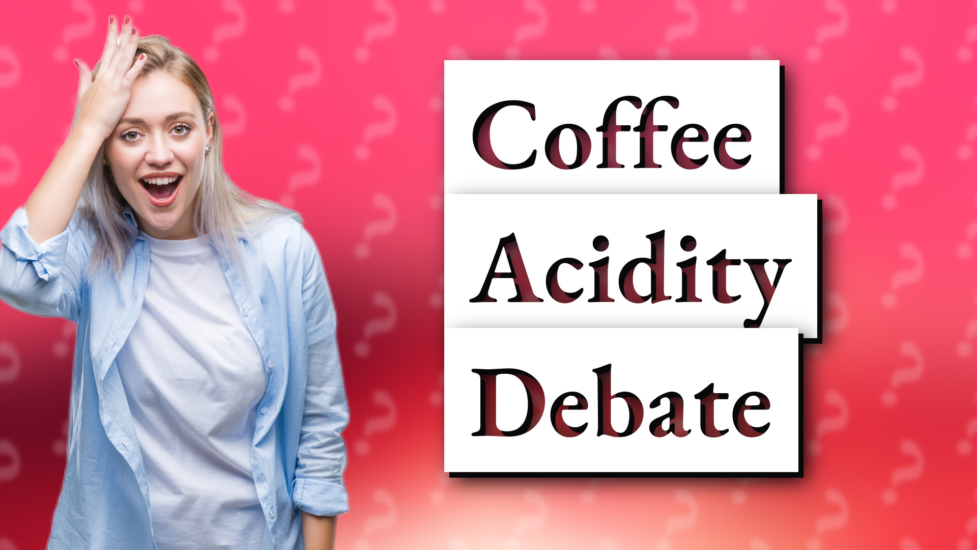 Coffee Acidity Debate