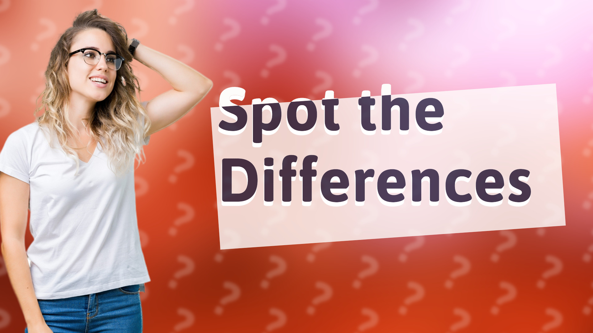 Spot the Differences