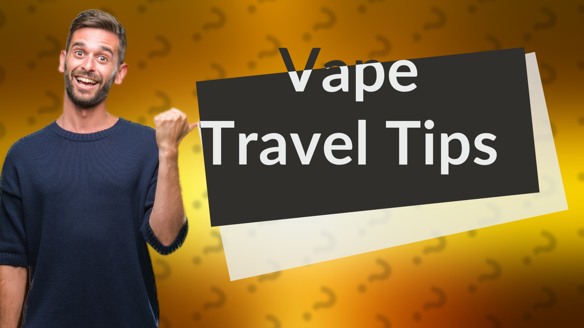 Vape Travel Tips
