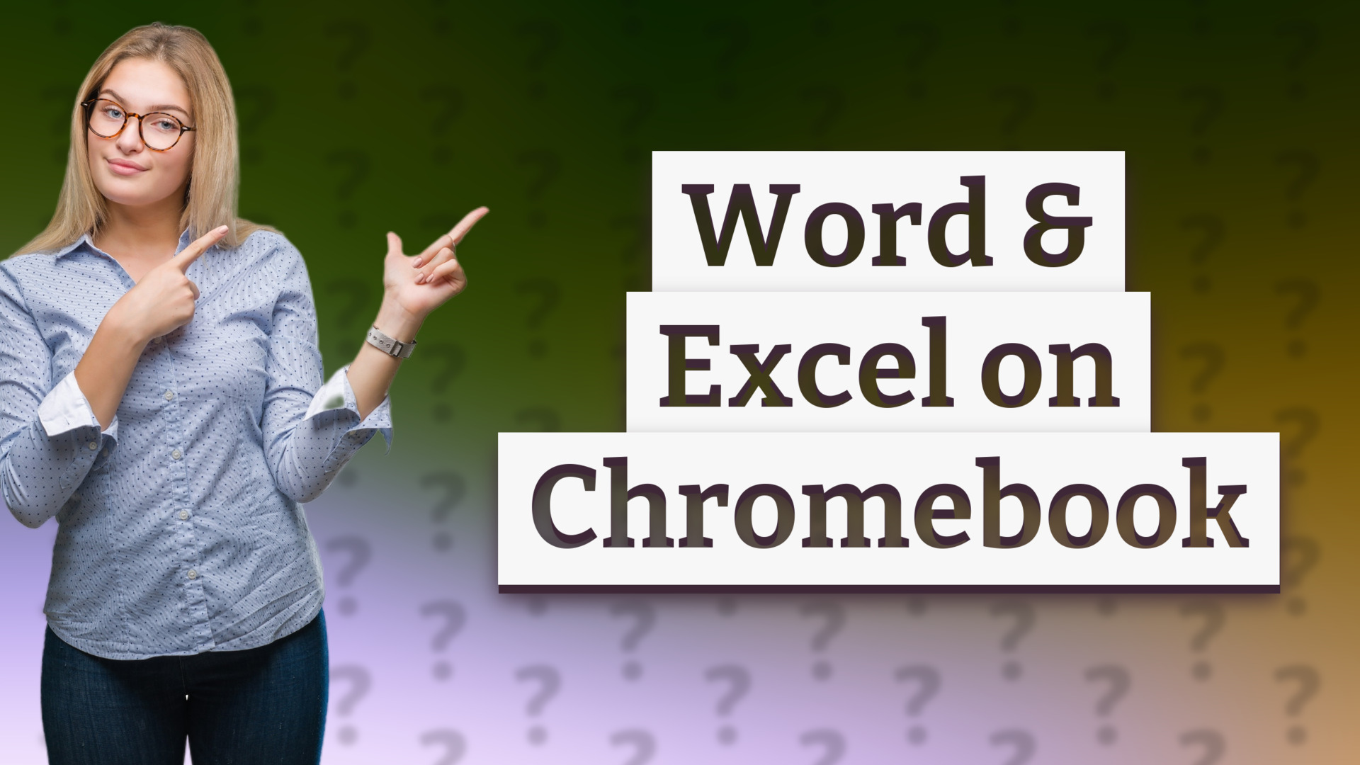 Word & Excel on Chromebook