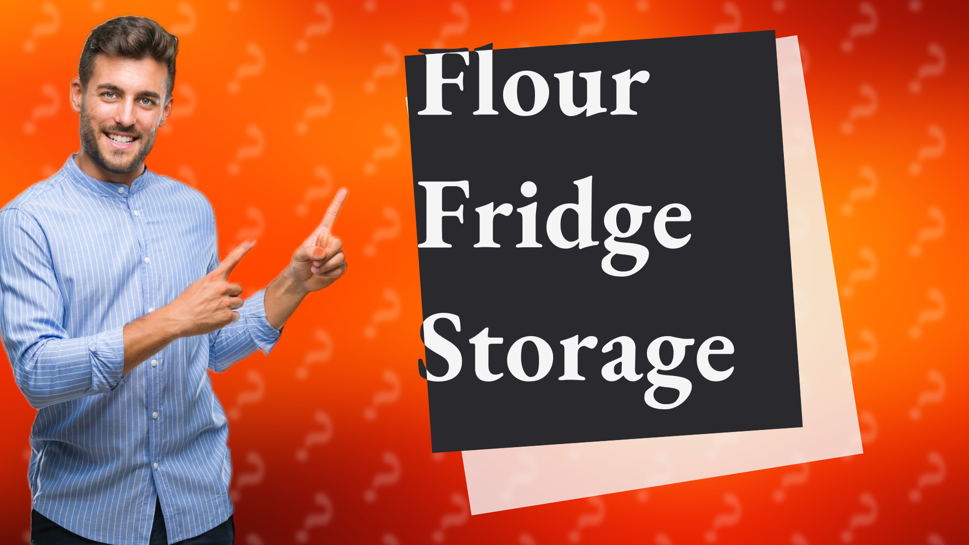 Flour Fridge Storage