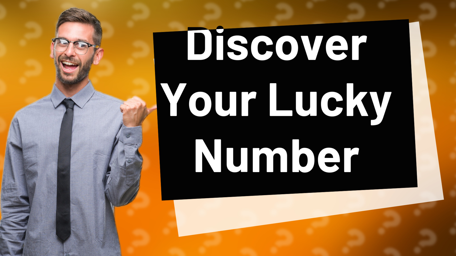 Discover Your Lucky Number