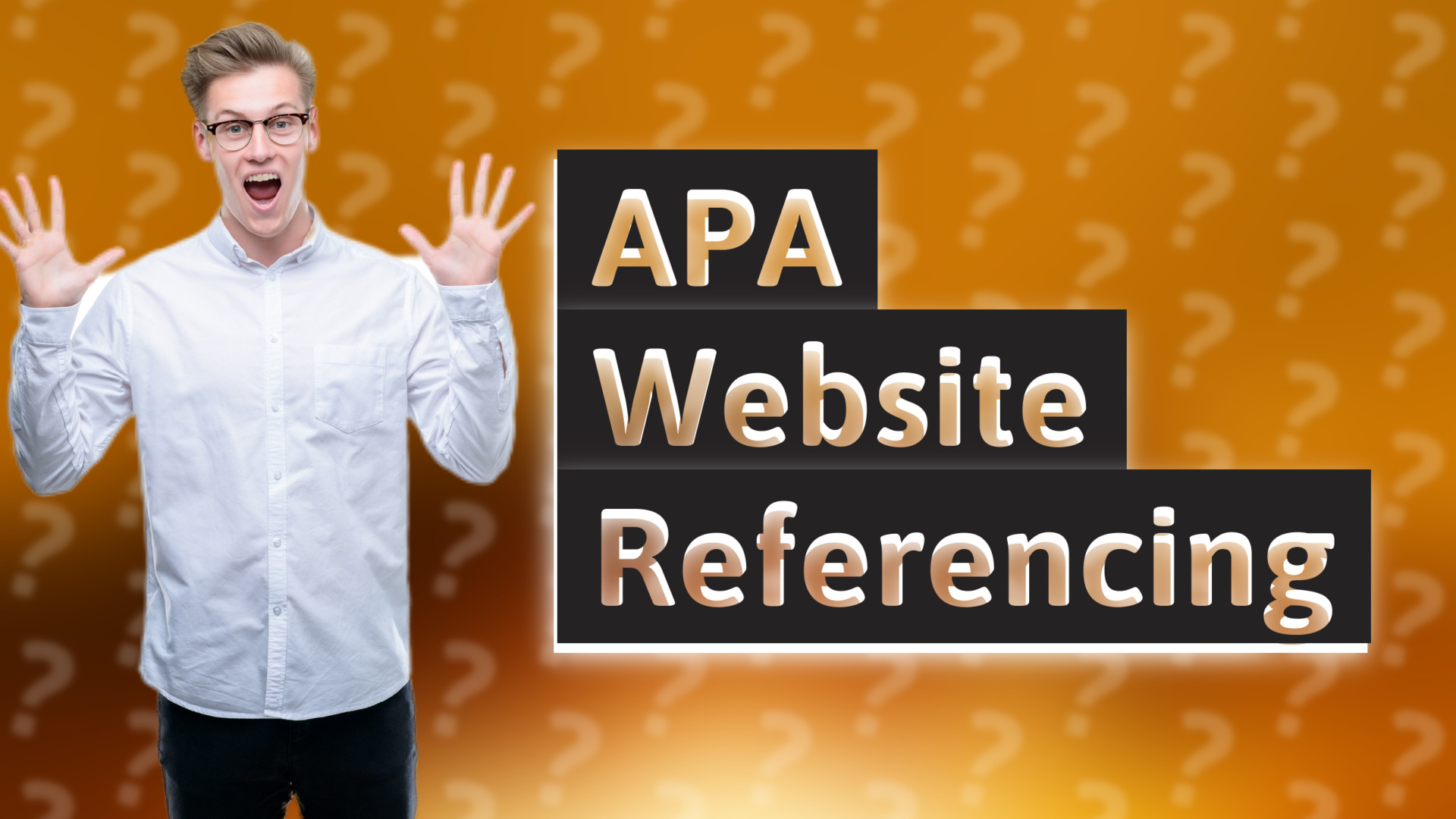 APA Website Referencing