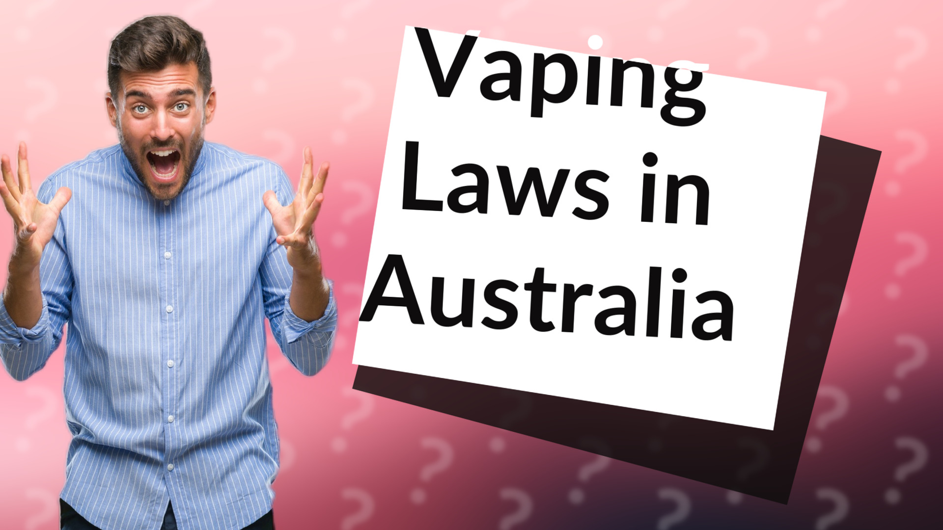 Vaping Laws in Australia