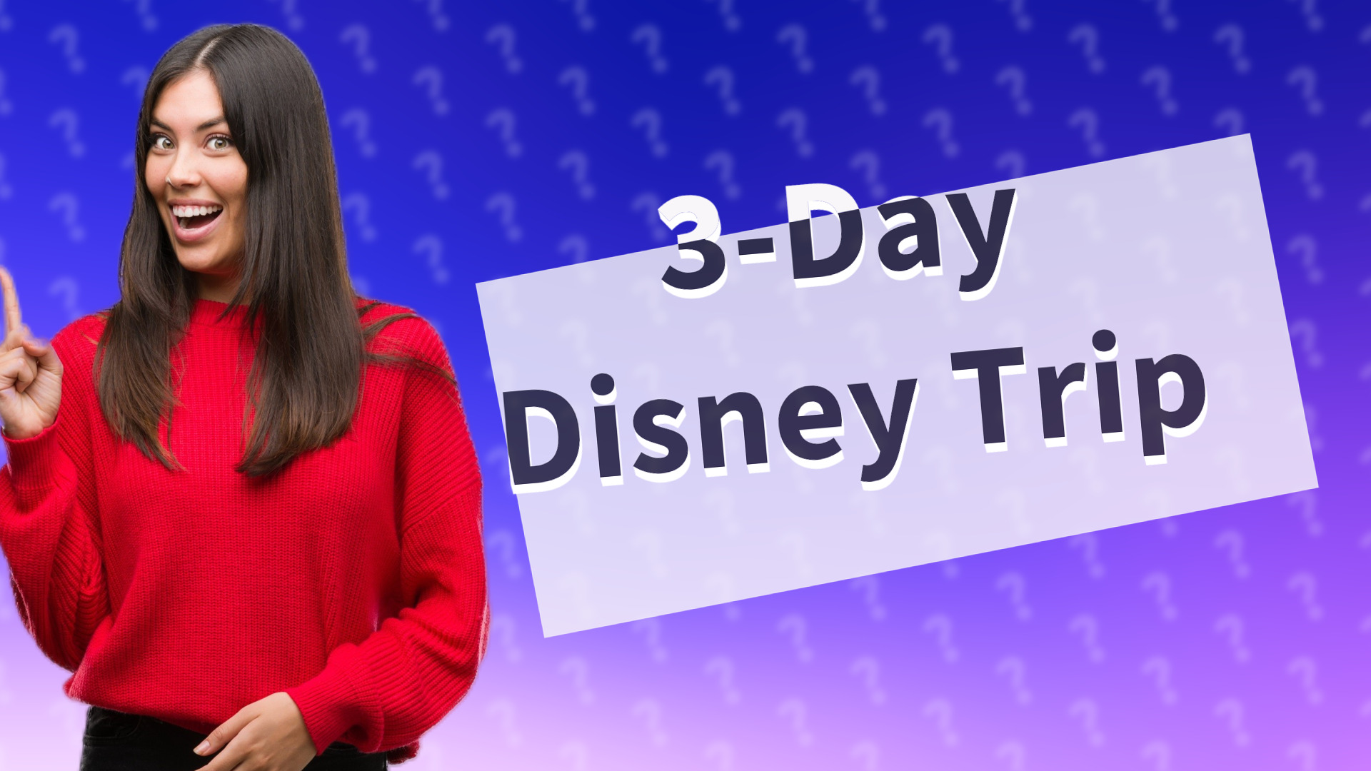 3-Day Disney Trip
