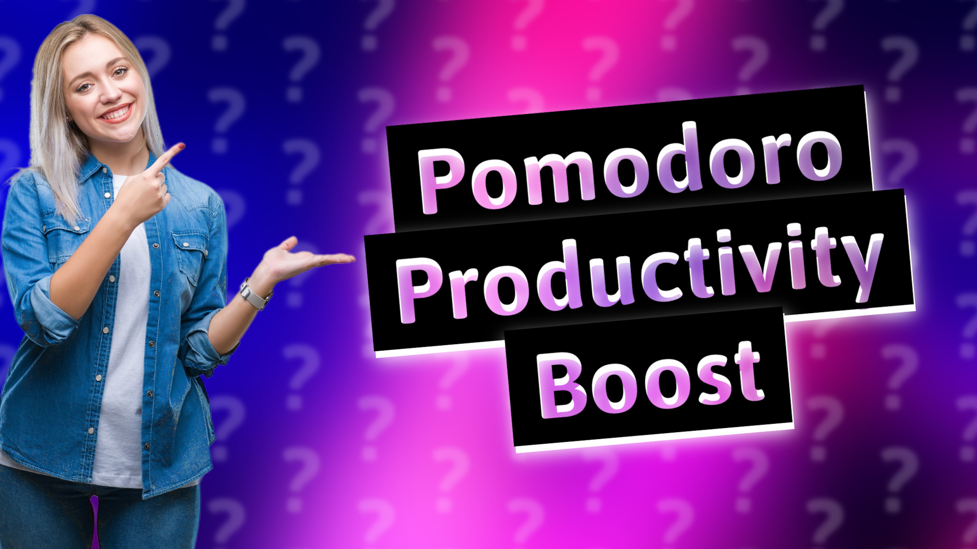 Pomodoro Productivity Boost