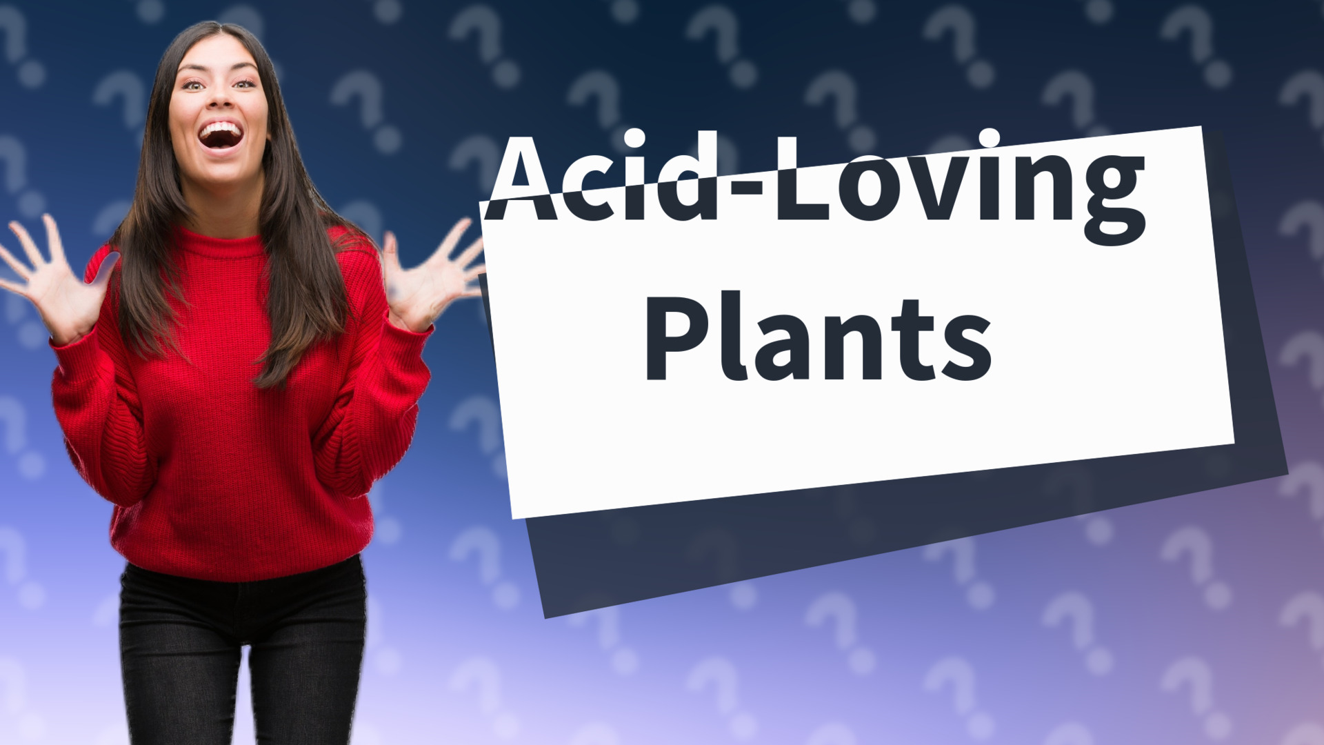 Acid-Loving Plants