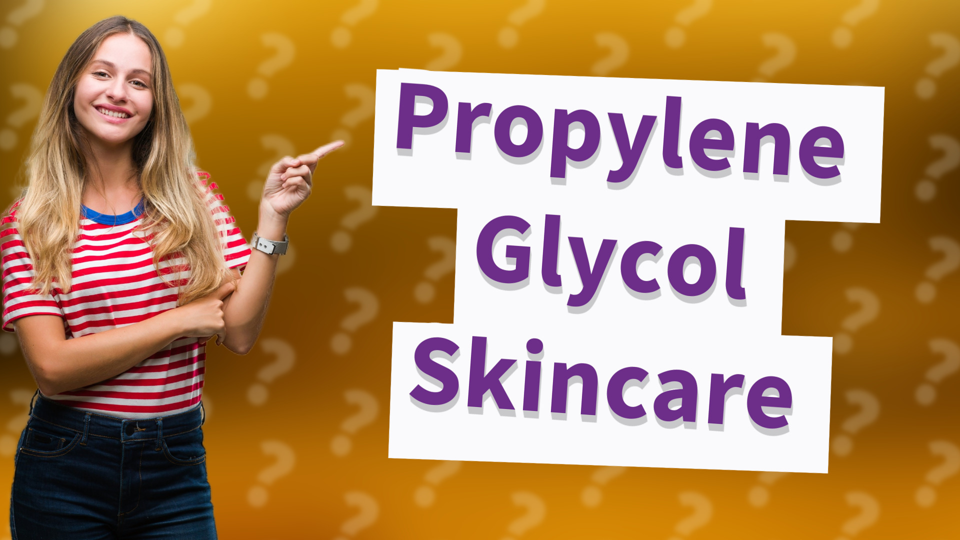 Propylene Glycol Skincare