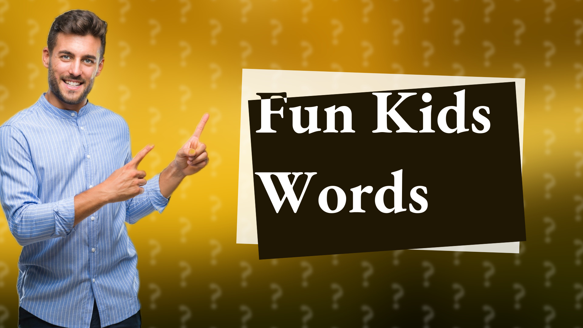 Fun Kids Words