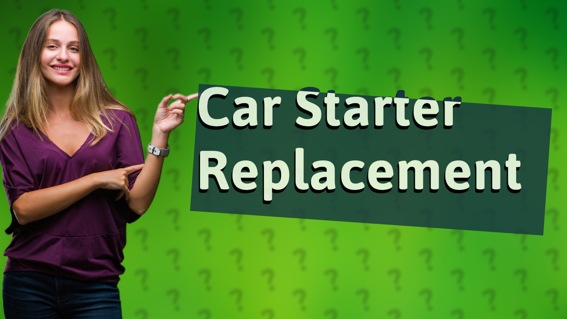 Car Starter Replacement