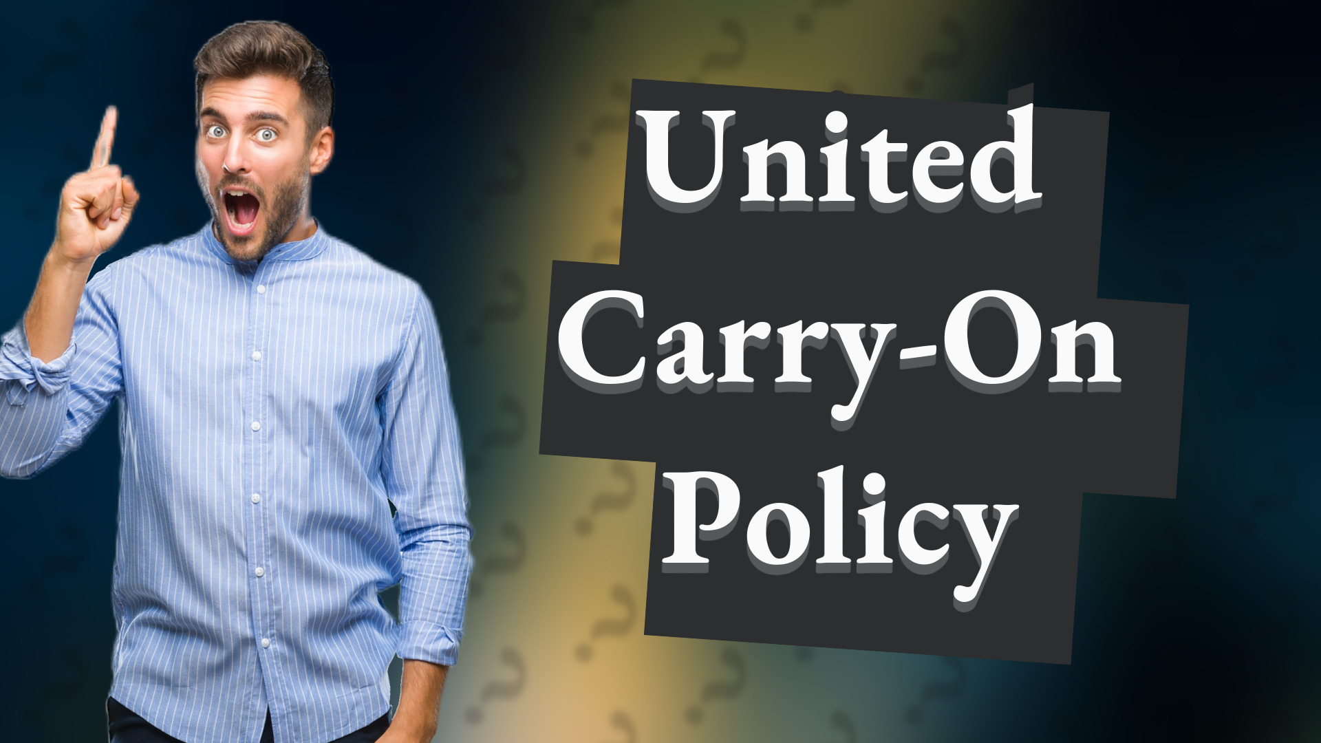 United Carry-On Policy