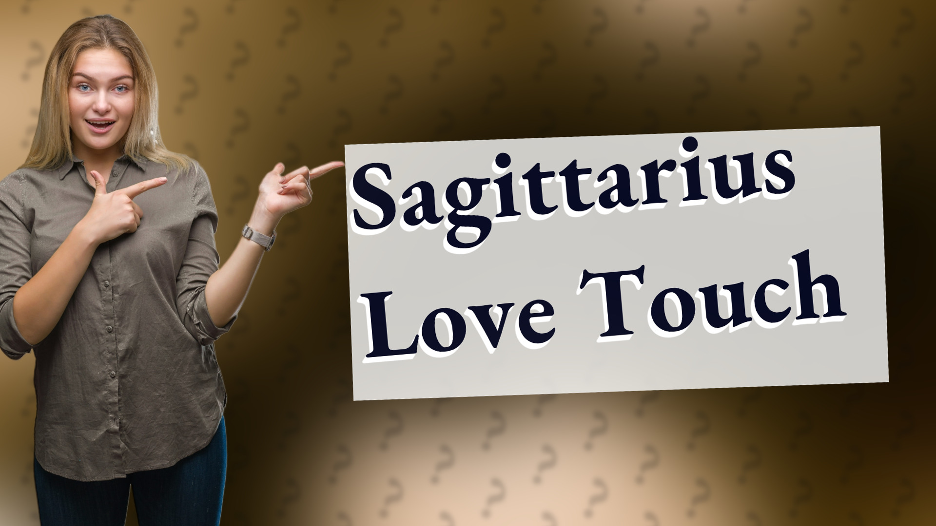 Sagittarius Love Touch
