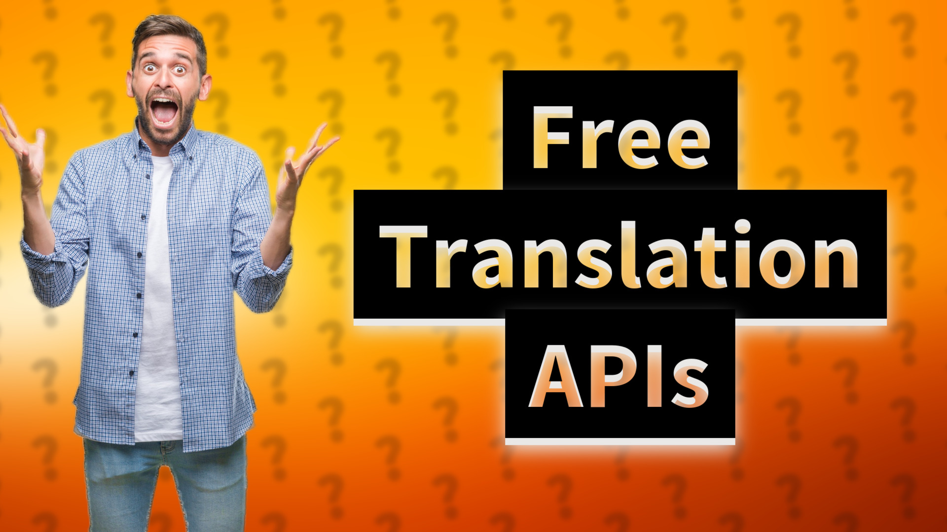Free Translation APIs