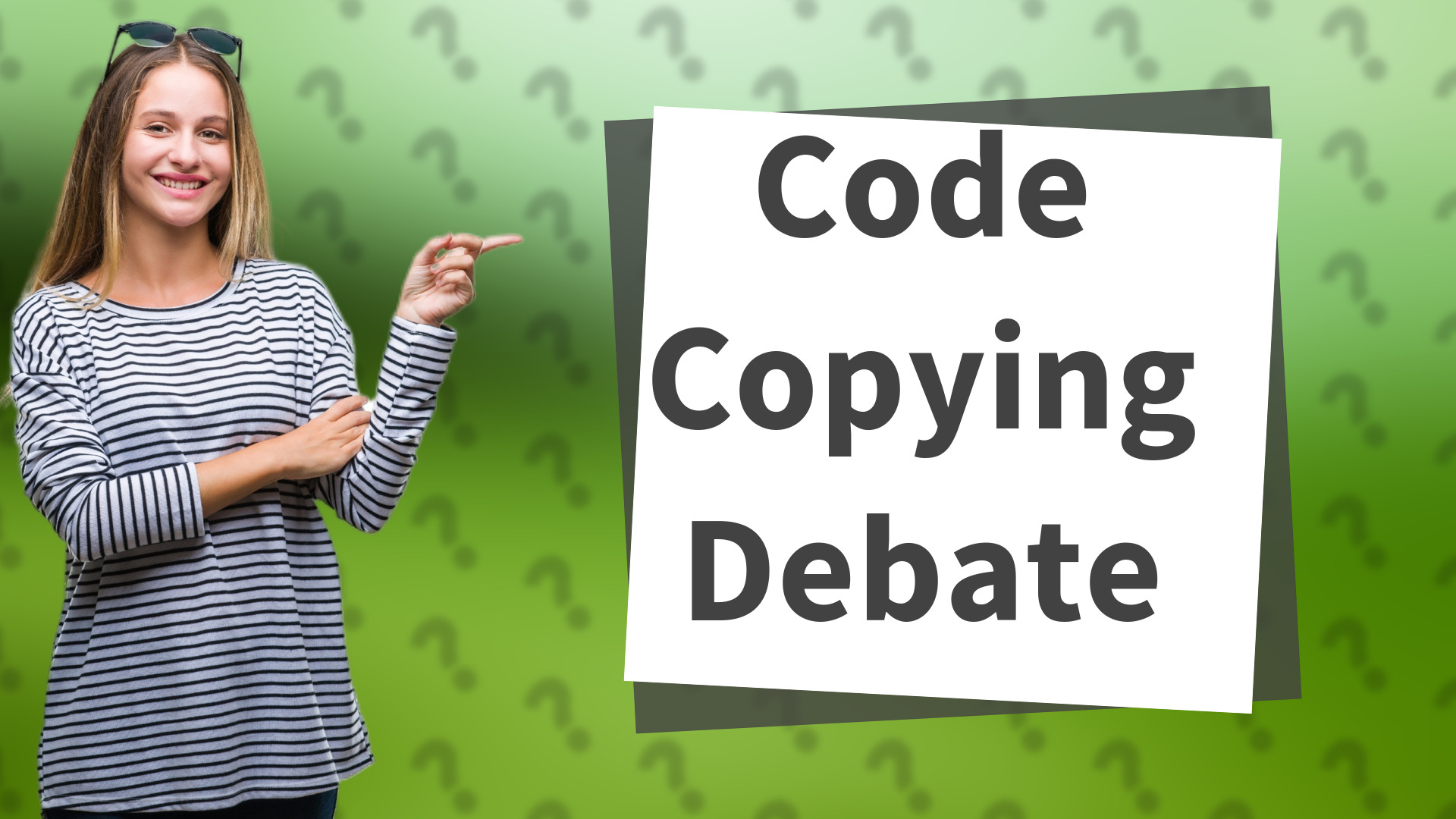 Code Copying Debate