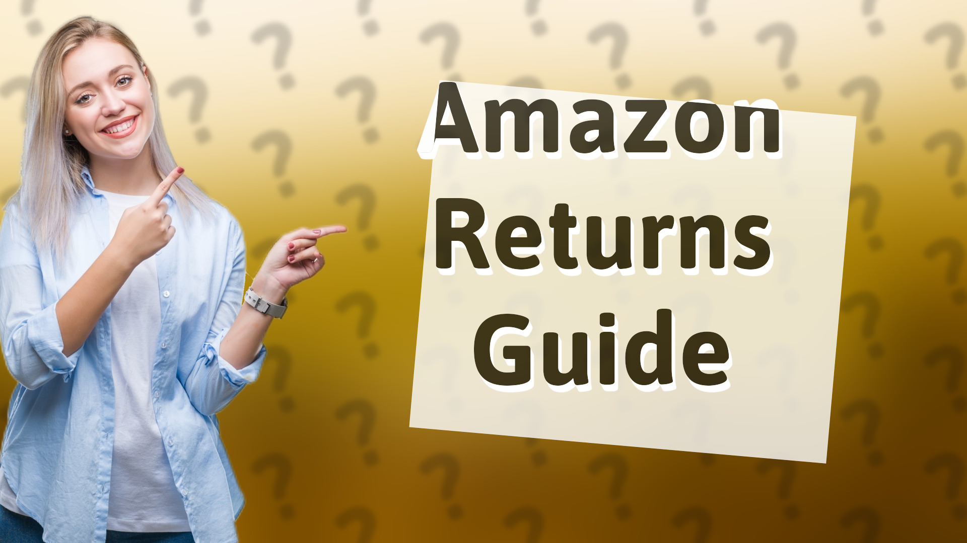 Amazon Returns Guide