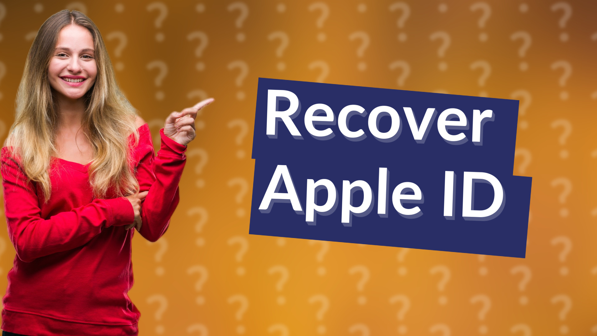 Recover Apple ID