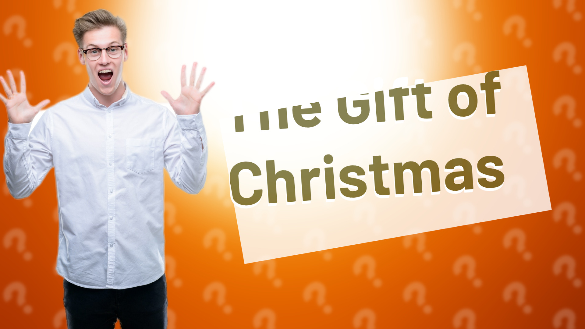 The Gift of Christmas