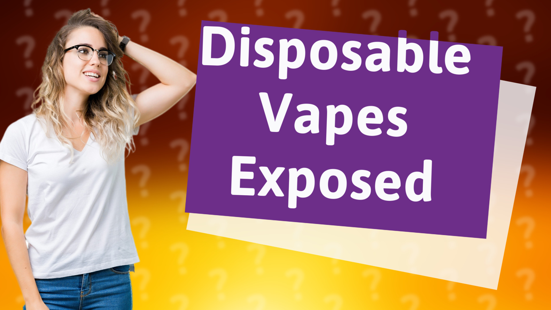 Disposable Vapes Exposed