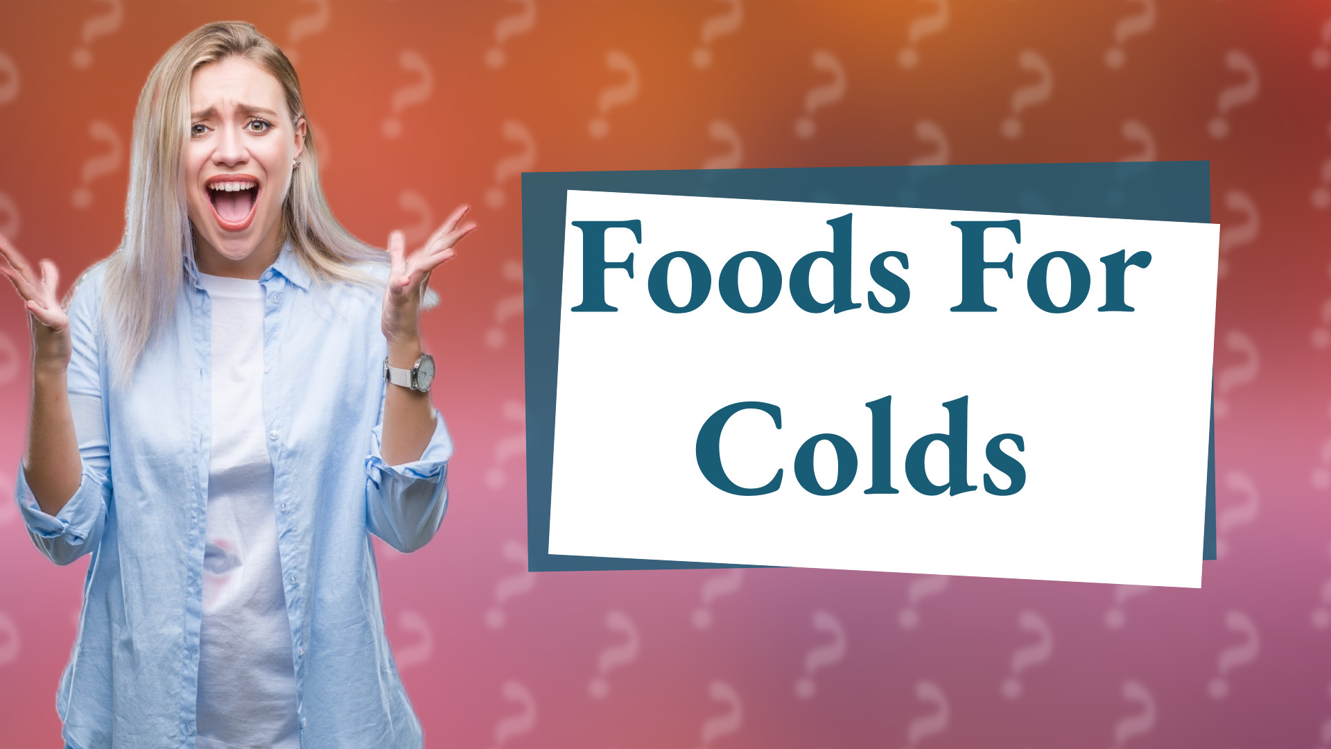 Foods For Colds
