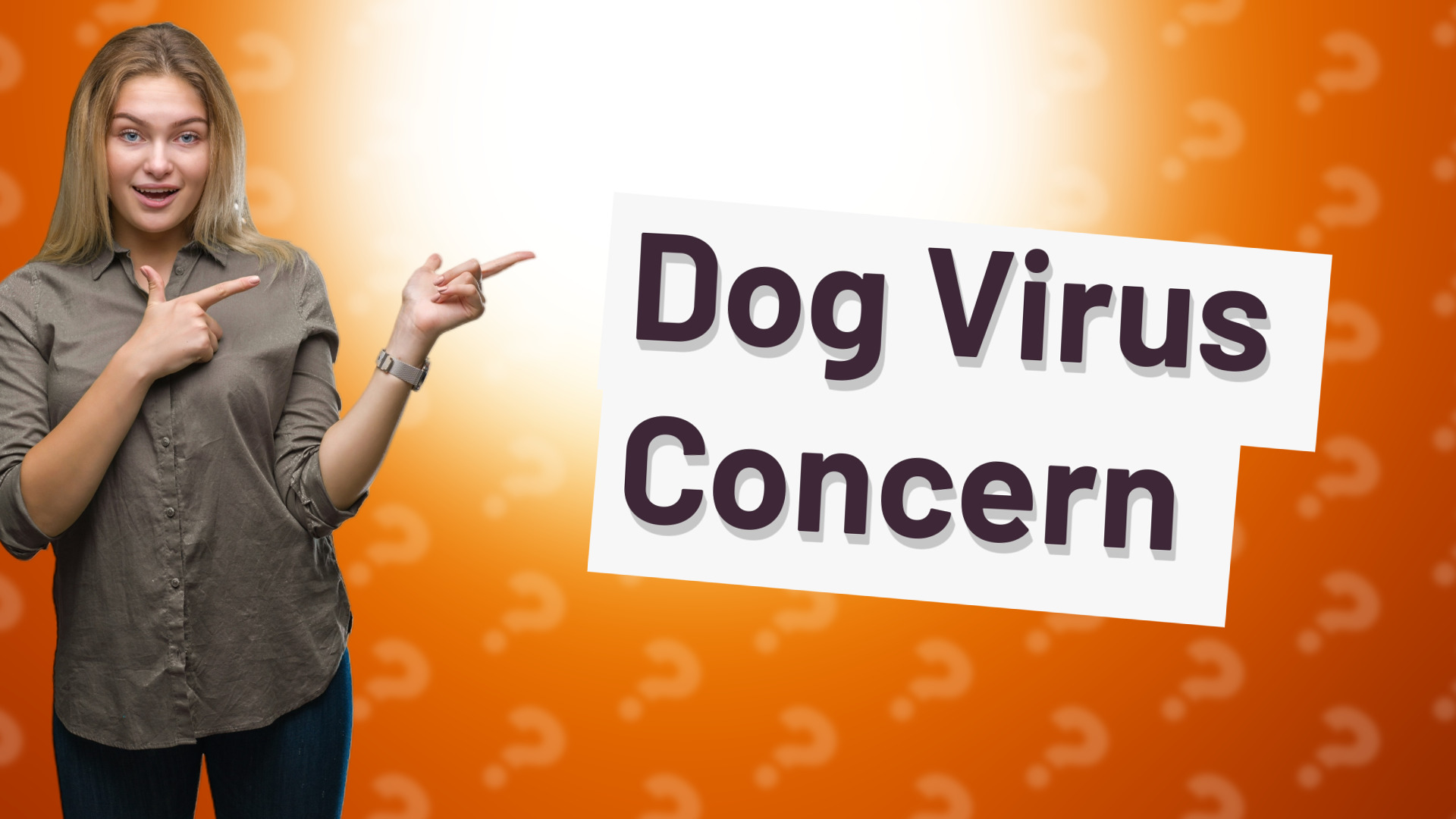 Dog Virus Concern