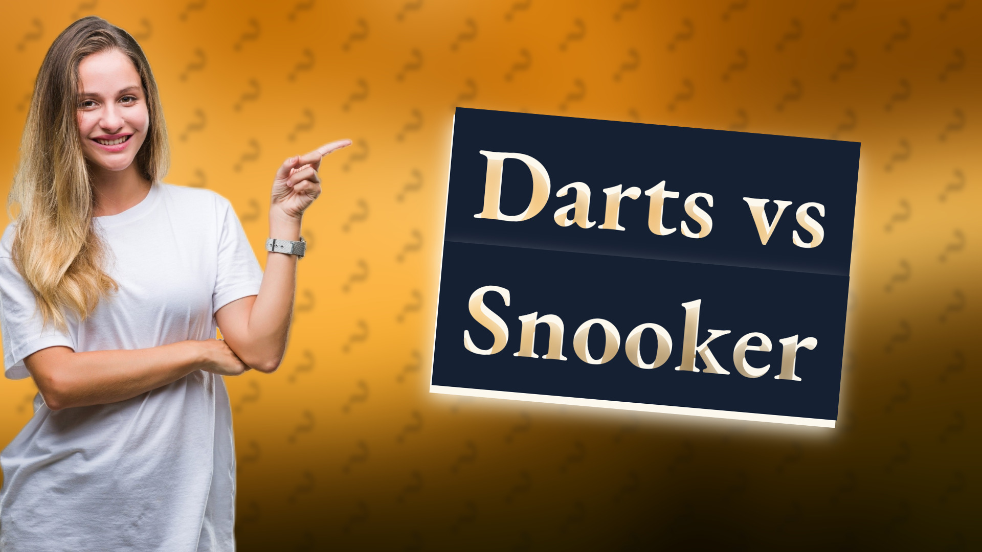 Darts vs Snooker