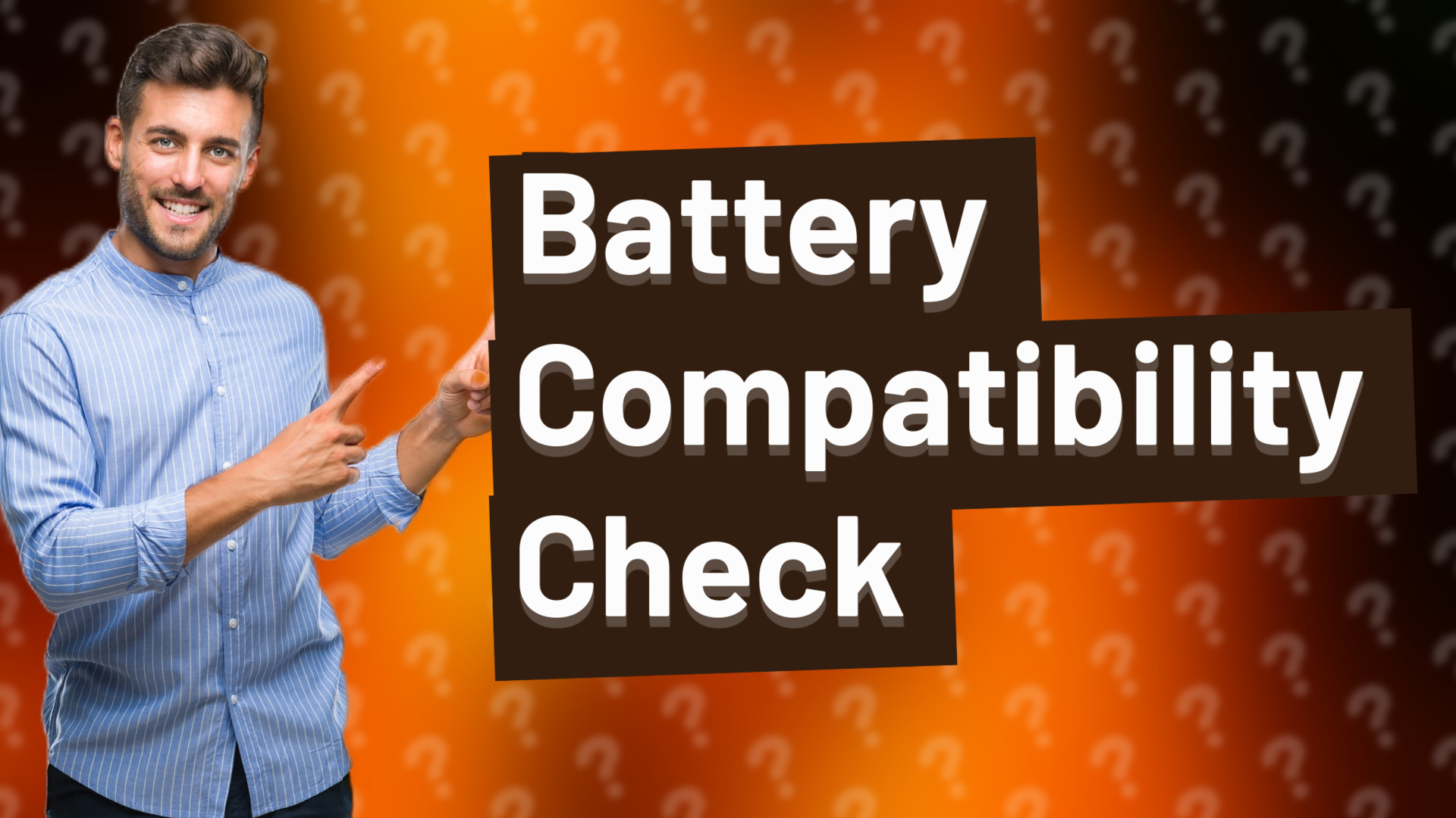 Battery Compatibility Check