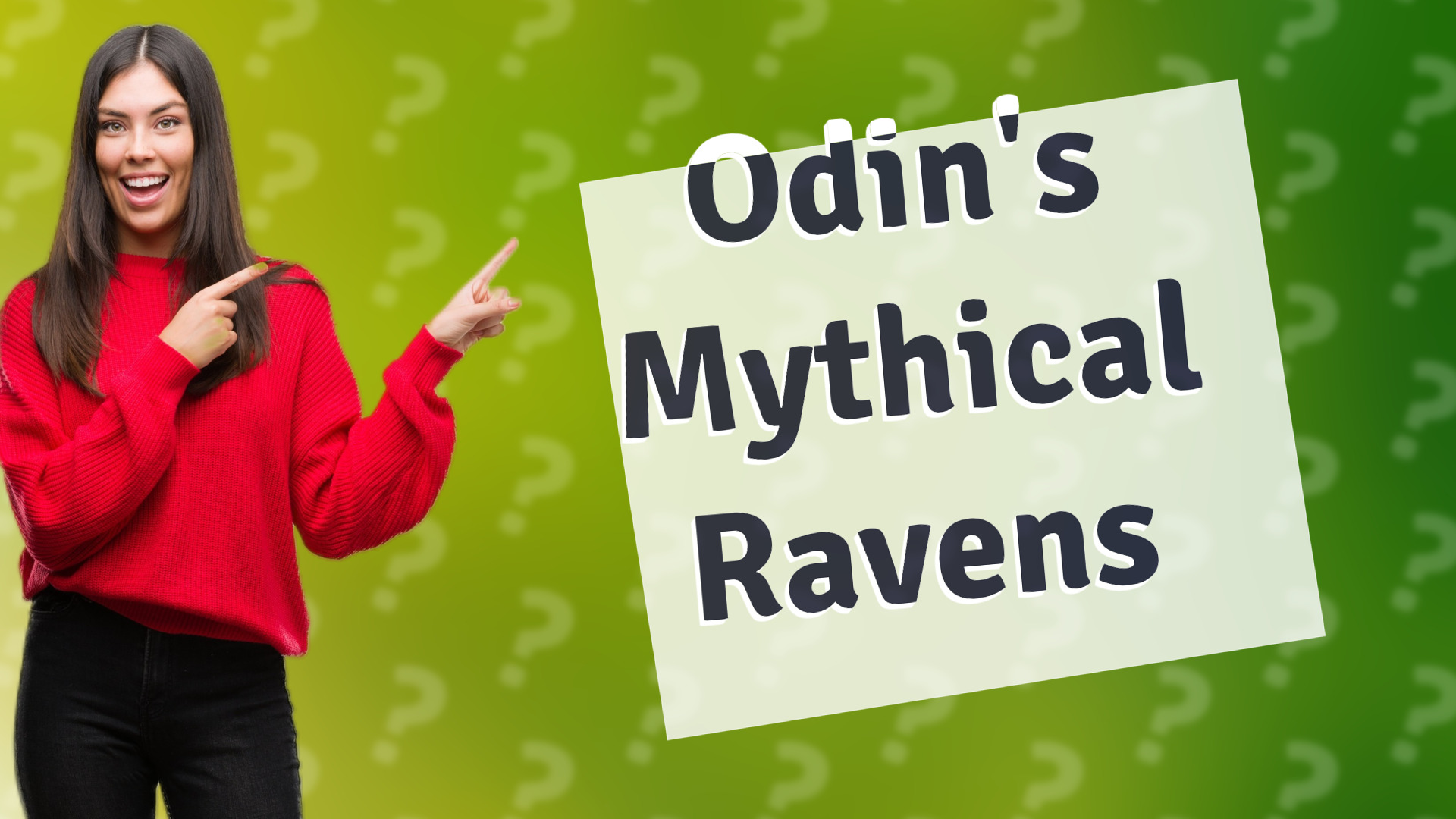 Odin's Mythical Ravens