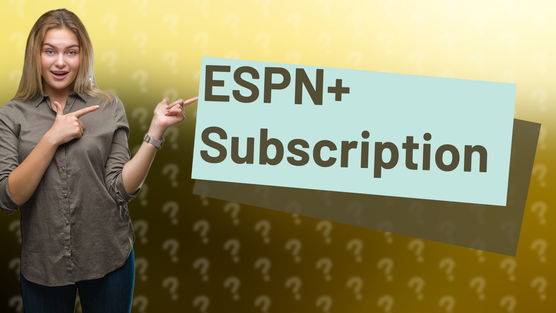 ESPN+ Subscription