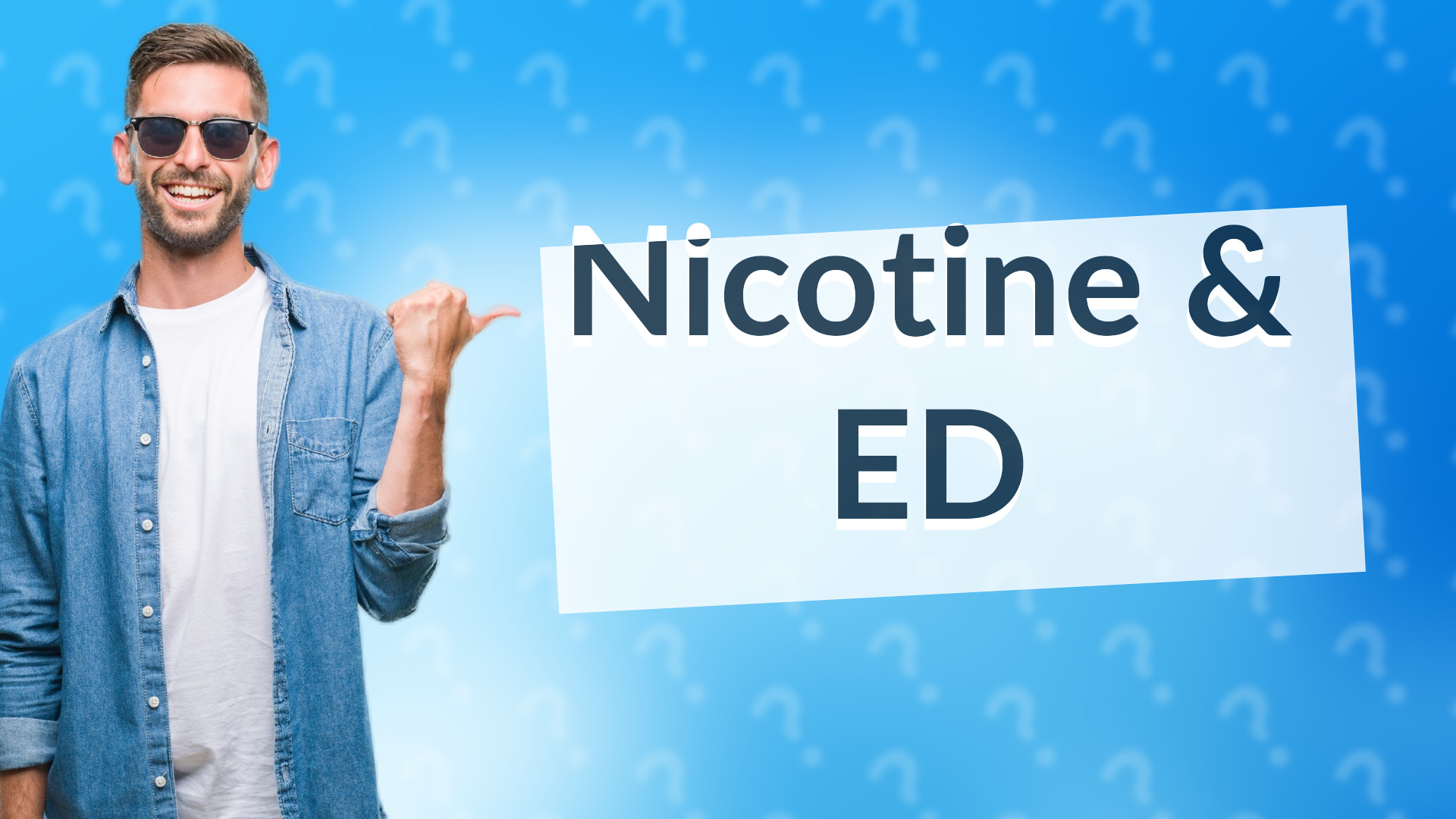 Nicotine & ED