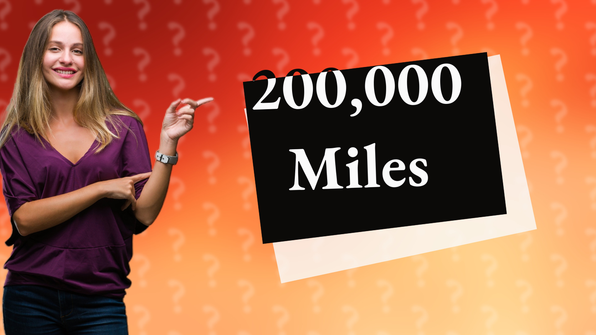 200,000 Miles