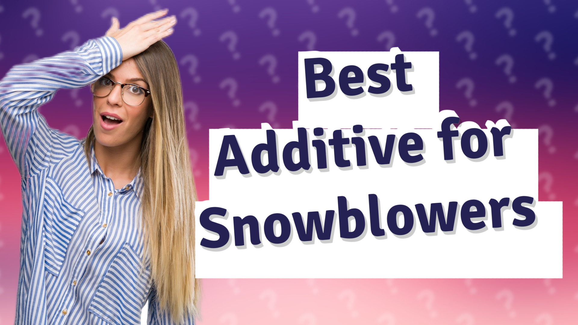 Best Additive for Snowblowers