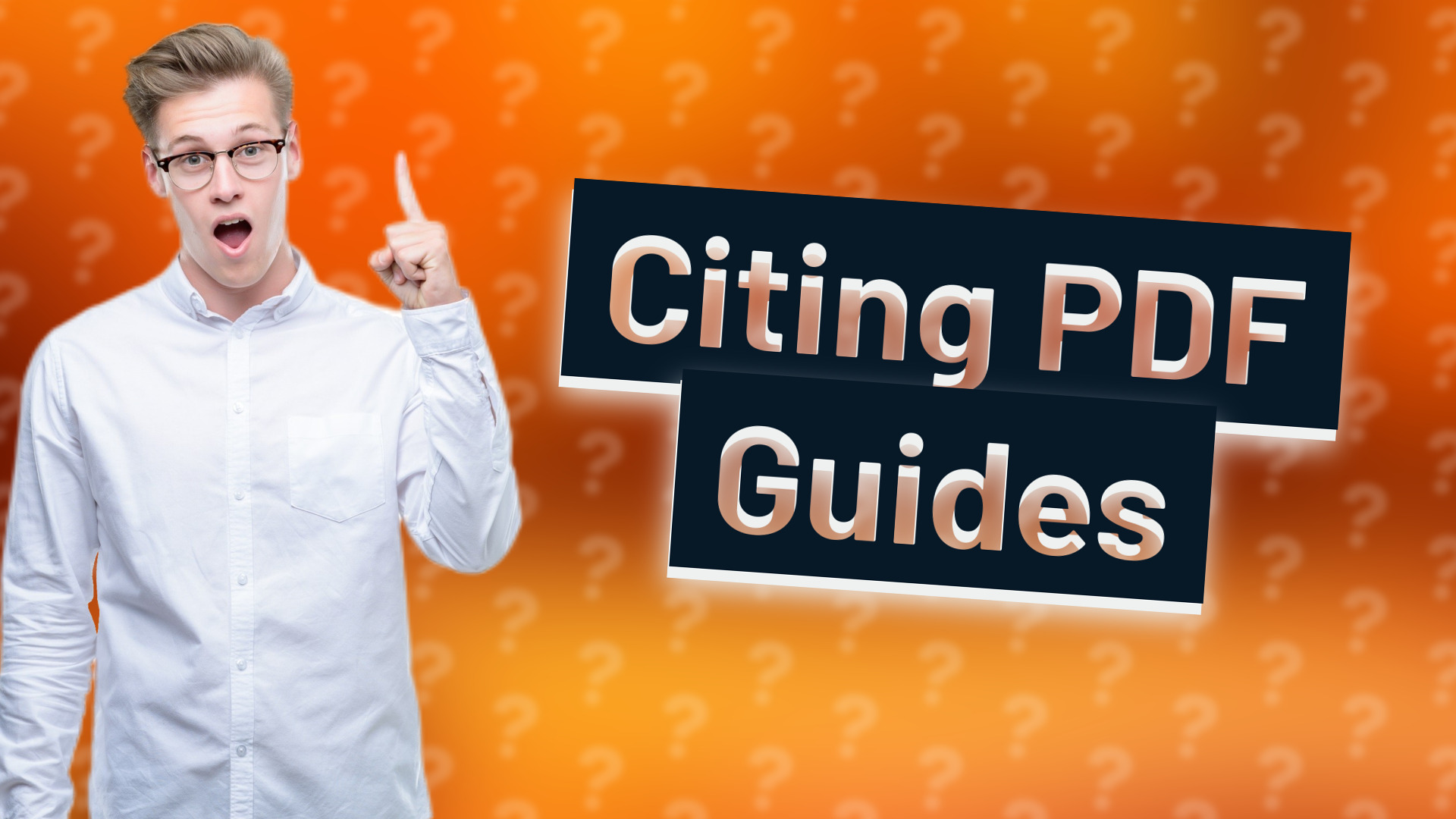 Citing PDF Guides