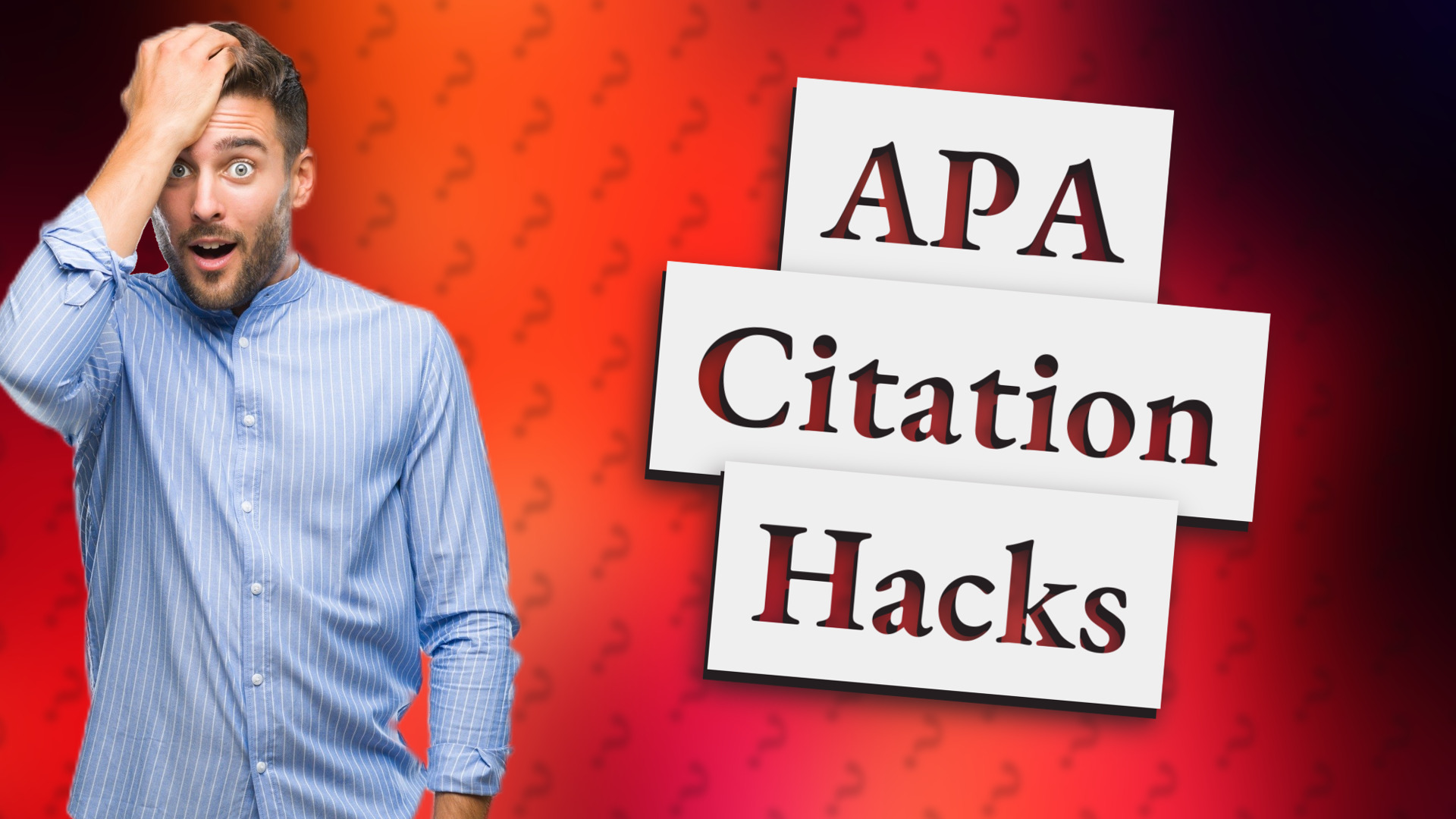 APA Citation Hacks