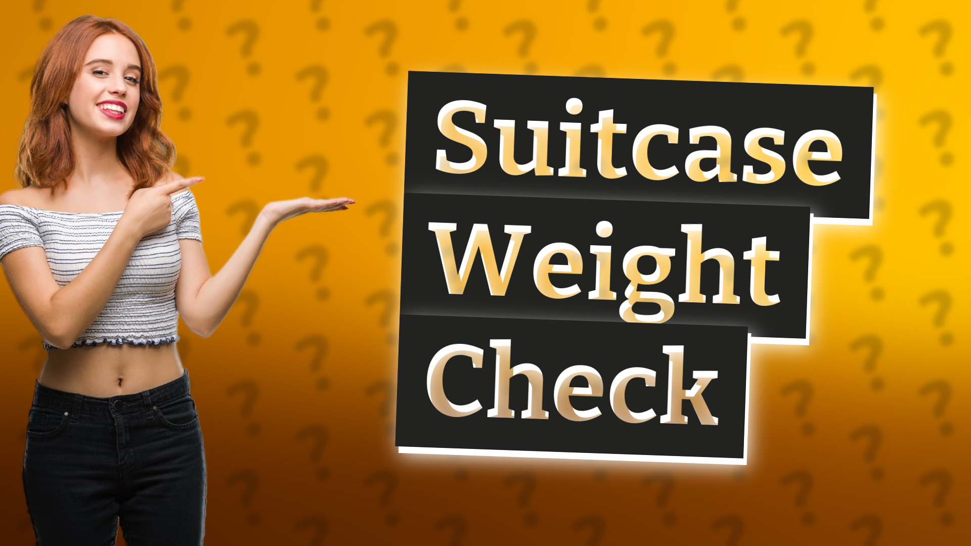 Suitcase Weight Check