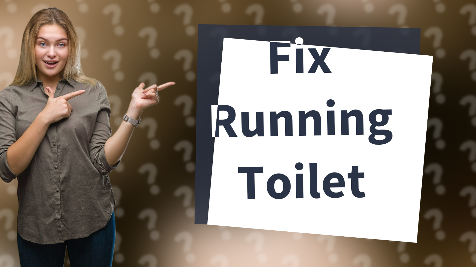 Fix Running Toilet