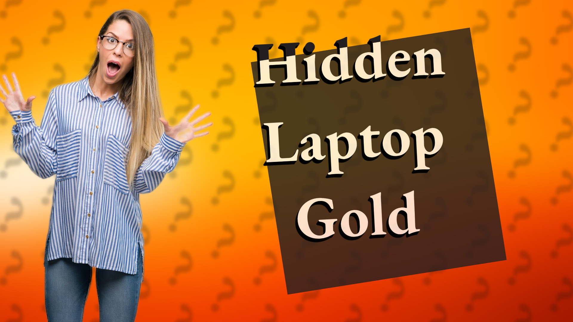 Hidden Laptop Gold