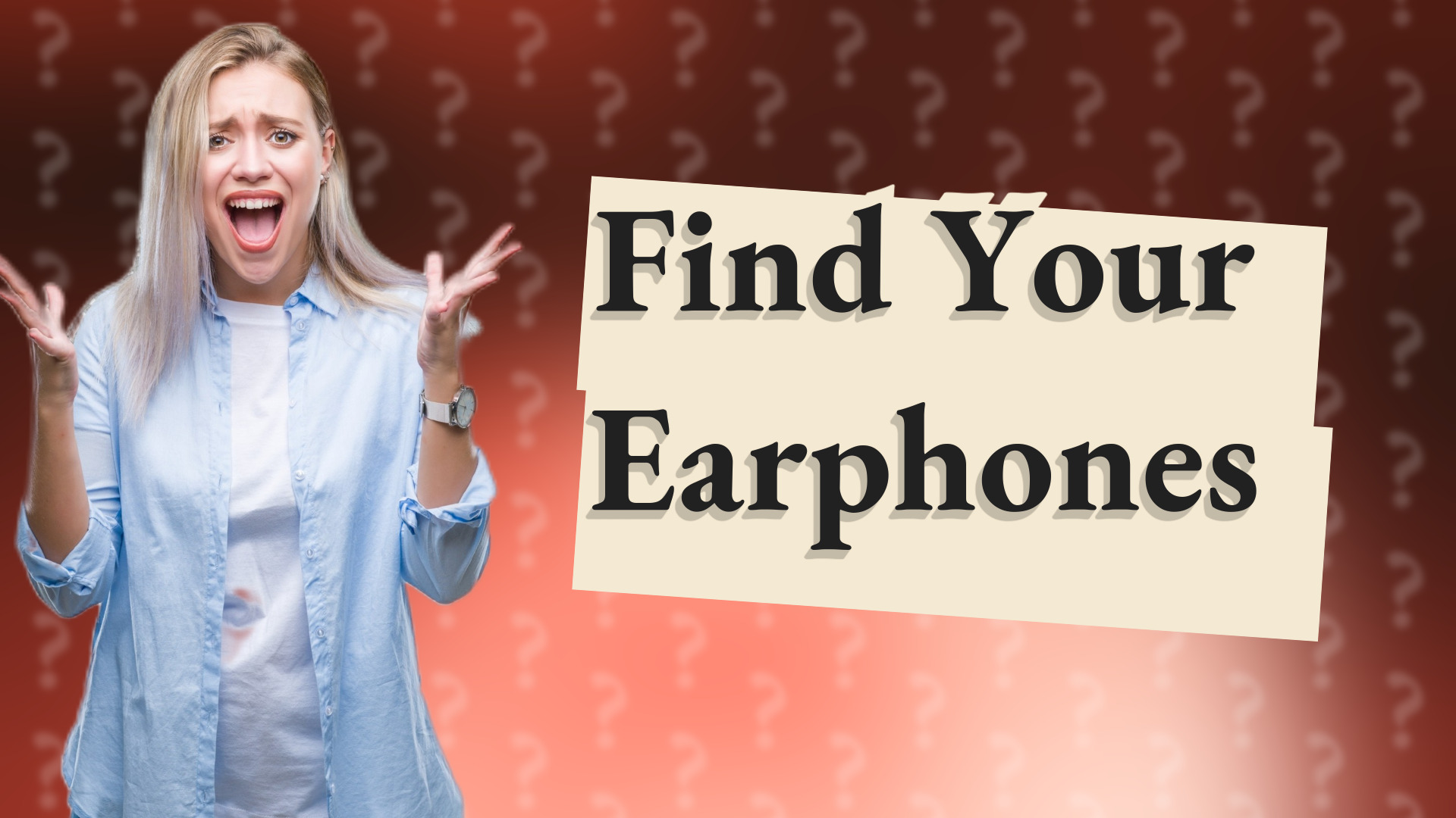 Find Your Earphones