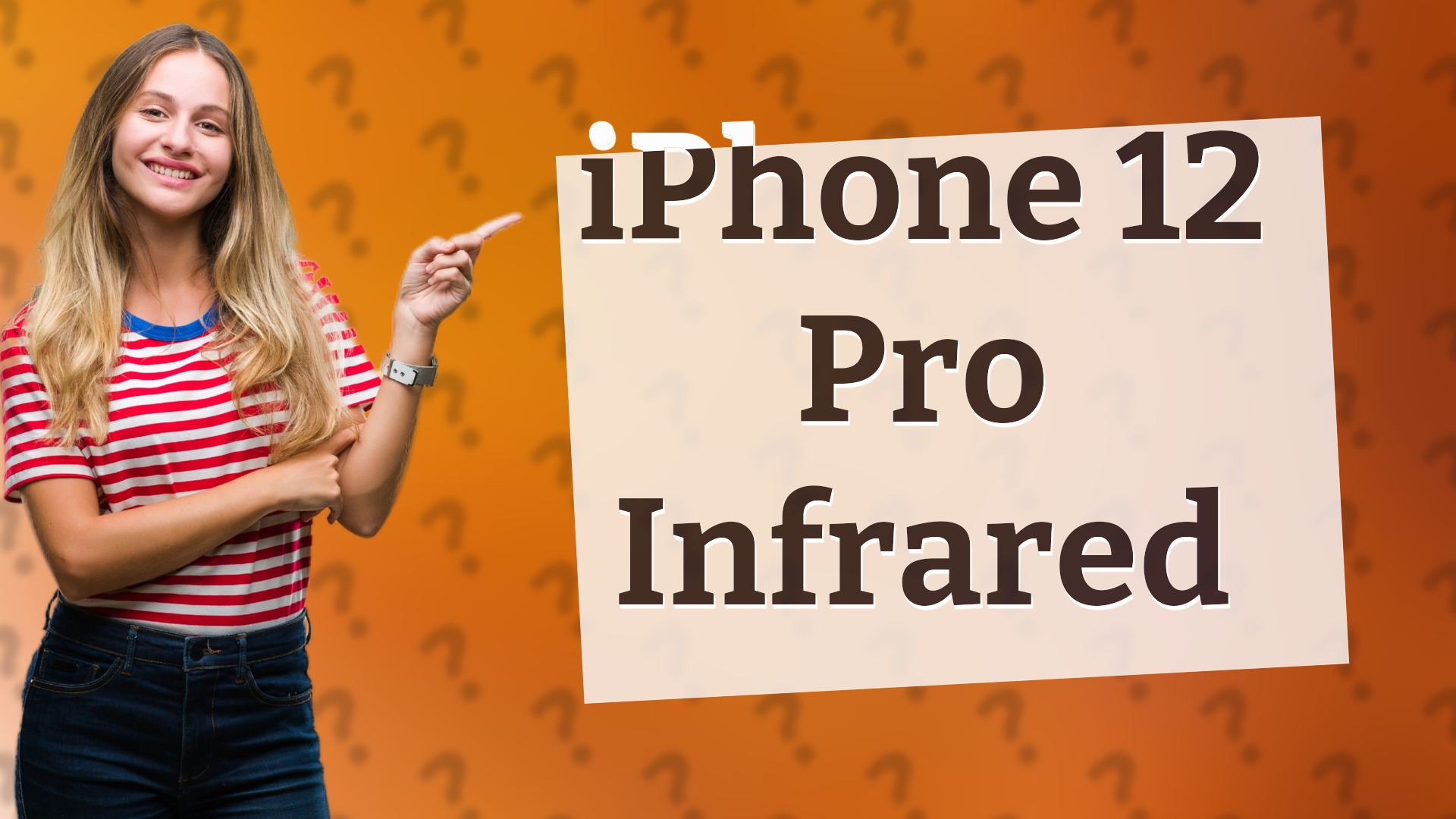 iPhone 12 Pro Infrared