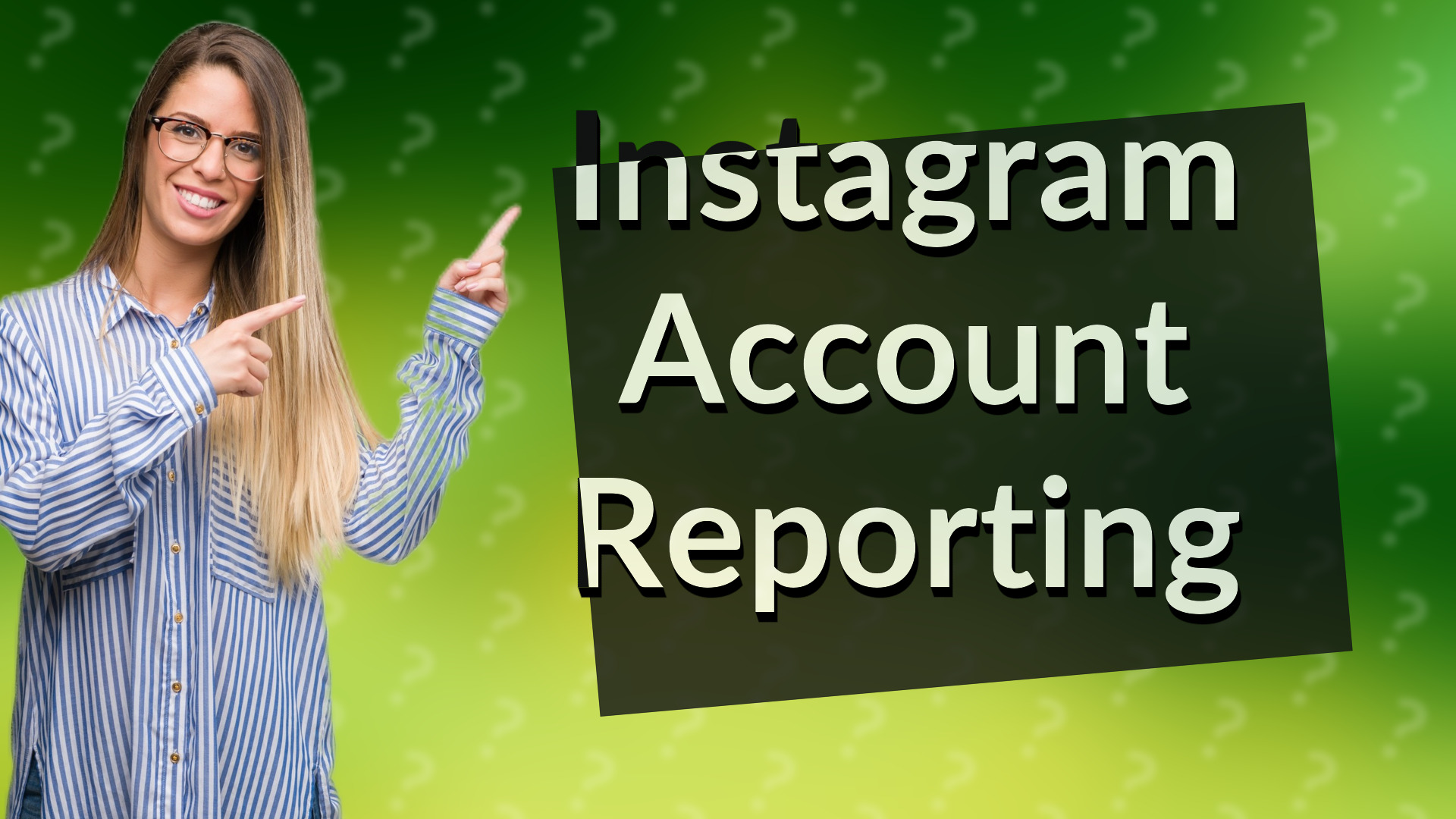Instagram Account Reporting