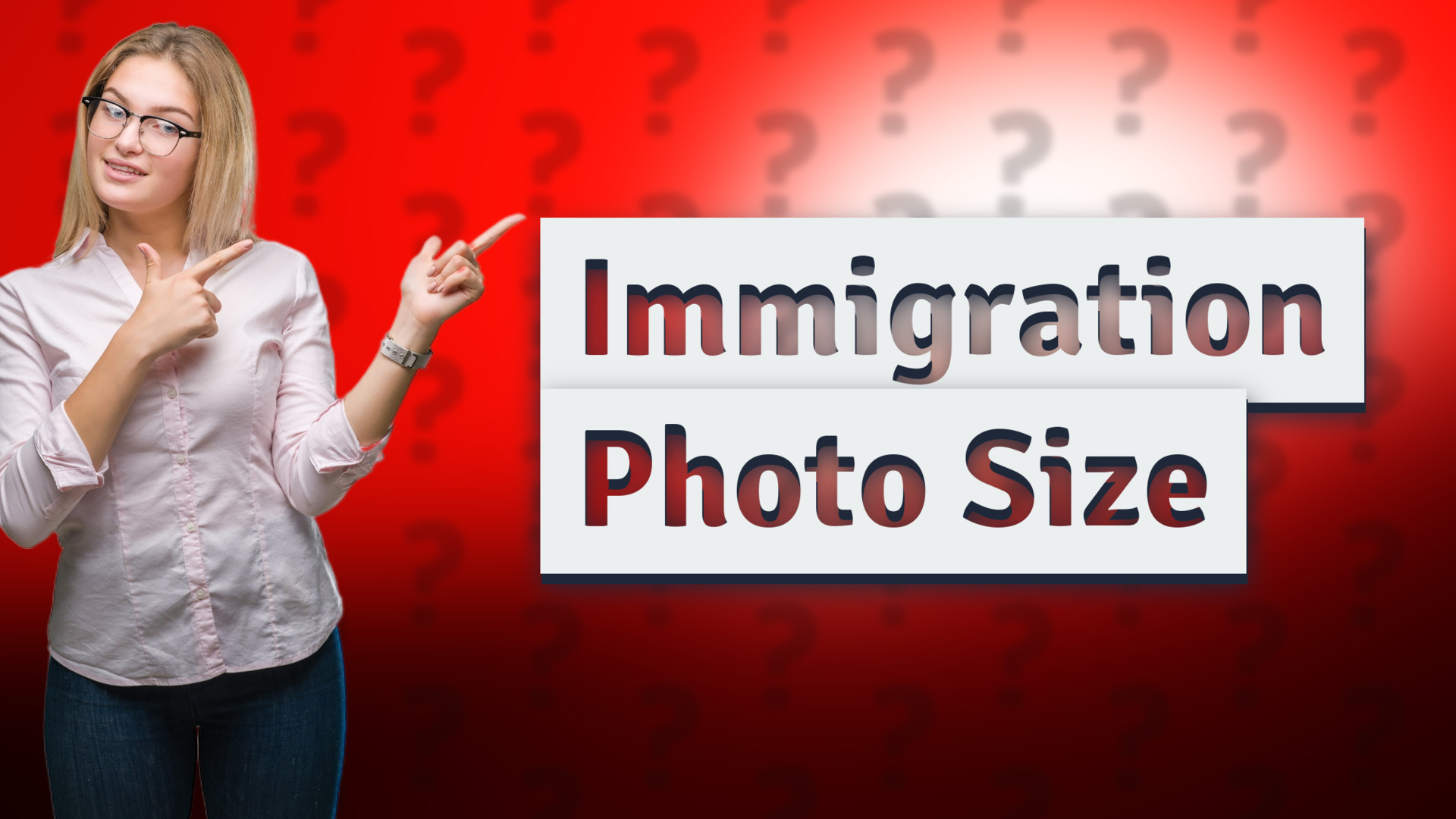 Immigration Photo Size