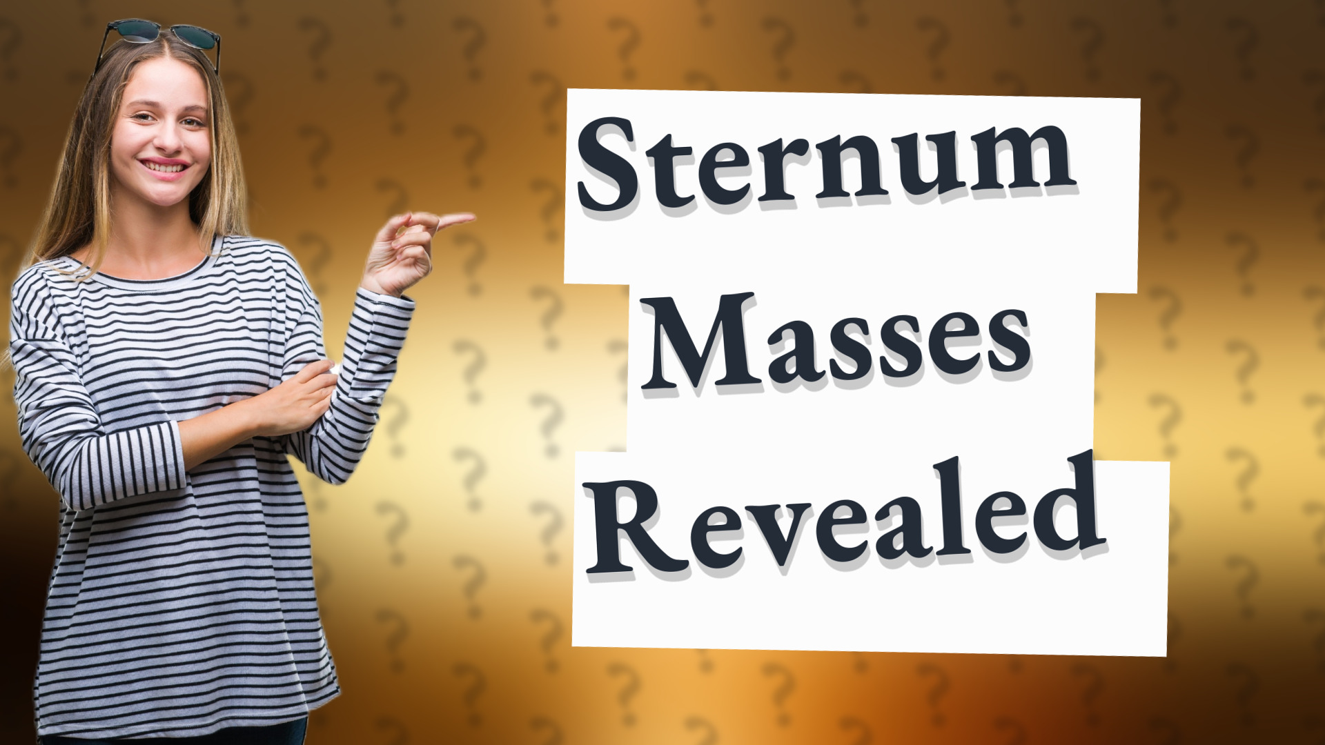 Sternum Masses Revealed
